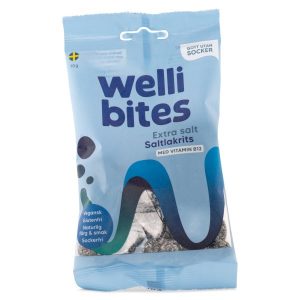 Wellibites Extra Salt Saltlakrits 70 g