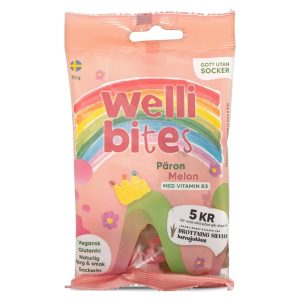 Wellibites Päron & Melon 70 g
