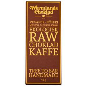 WermlandsChoklad Rawchoklad EKO 50 g Kaffe