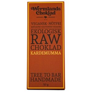 WermlandsChoklad Rawchoklad EKO 50 g Kardemumma