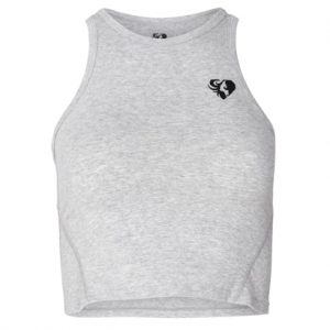 Womens Best Crop Top Grey M