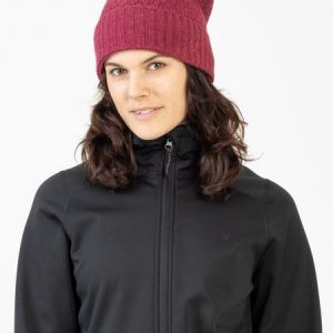 Wool Moss Hat Vinröd