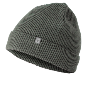 Wool Rib Unisex Hat Green
