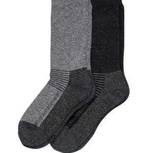 Wool Sock Active 2-P Svart/Grå